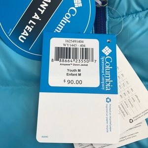 columbia airspace down jacket